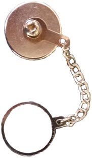 fourstar charging socket cover - chrome